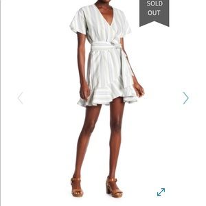 Romeo and Juliet couture wrap dress